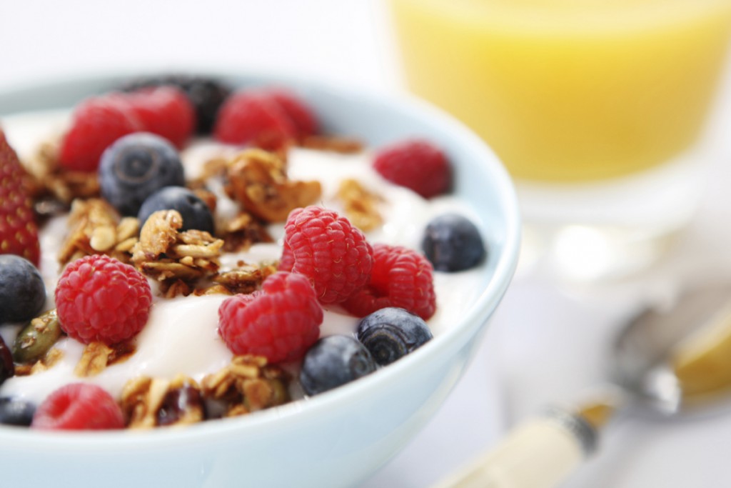 Blog granola yoghurt